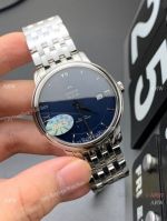 MKS Factory Copy Omega De Ville Prestige  Blue Watch Classic Style